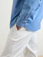 De Petrillo - Cotton-Chambray Shirt - Blue