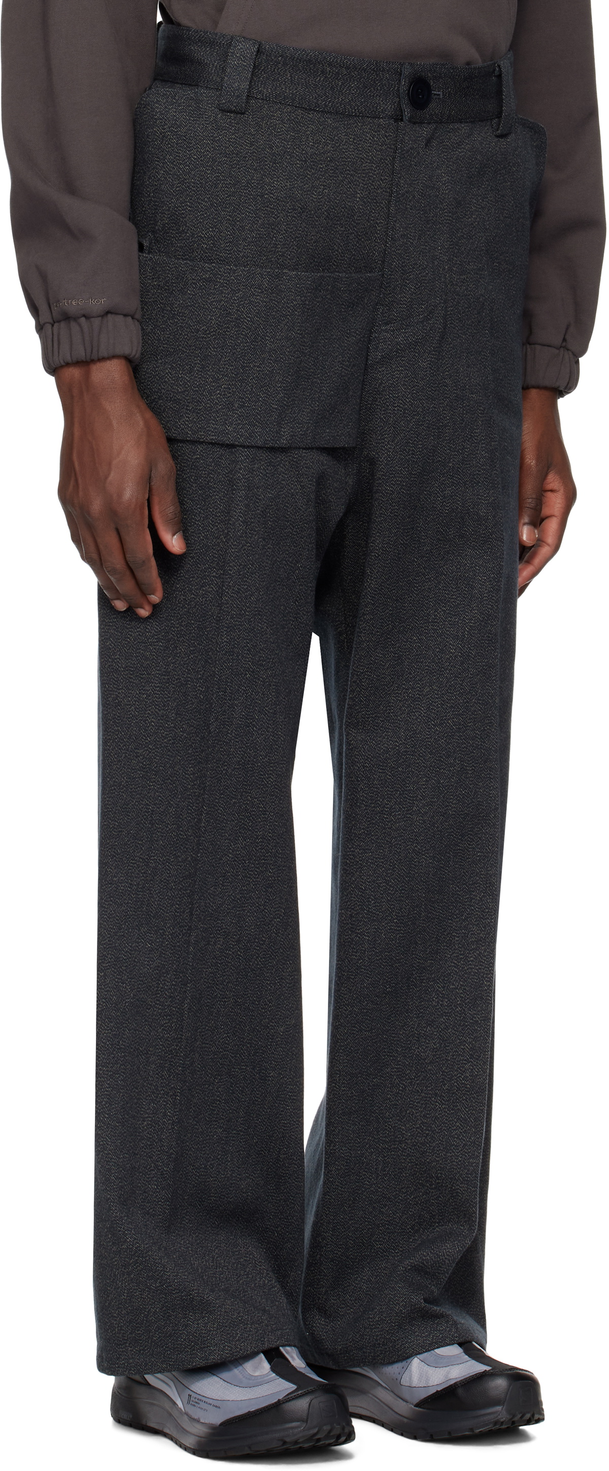 pet-tree-kor Navy Sail Trousers