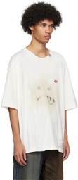 MIHARAYASUHIRO White Smily Face T-Shirt