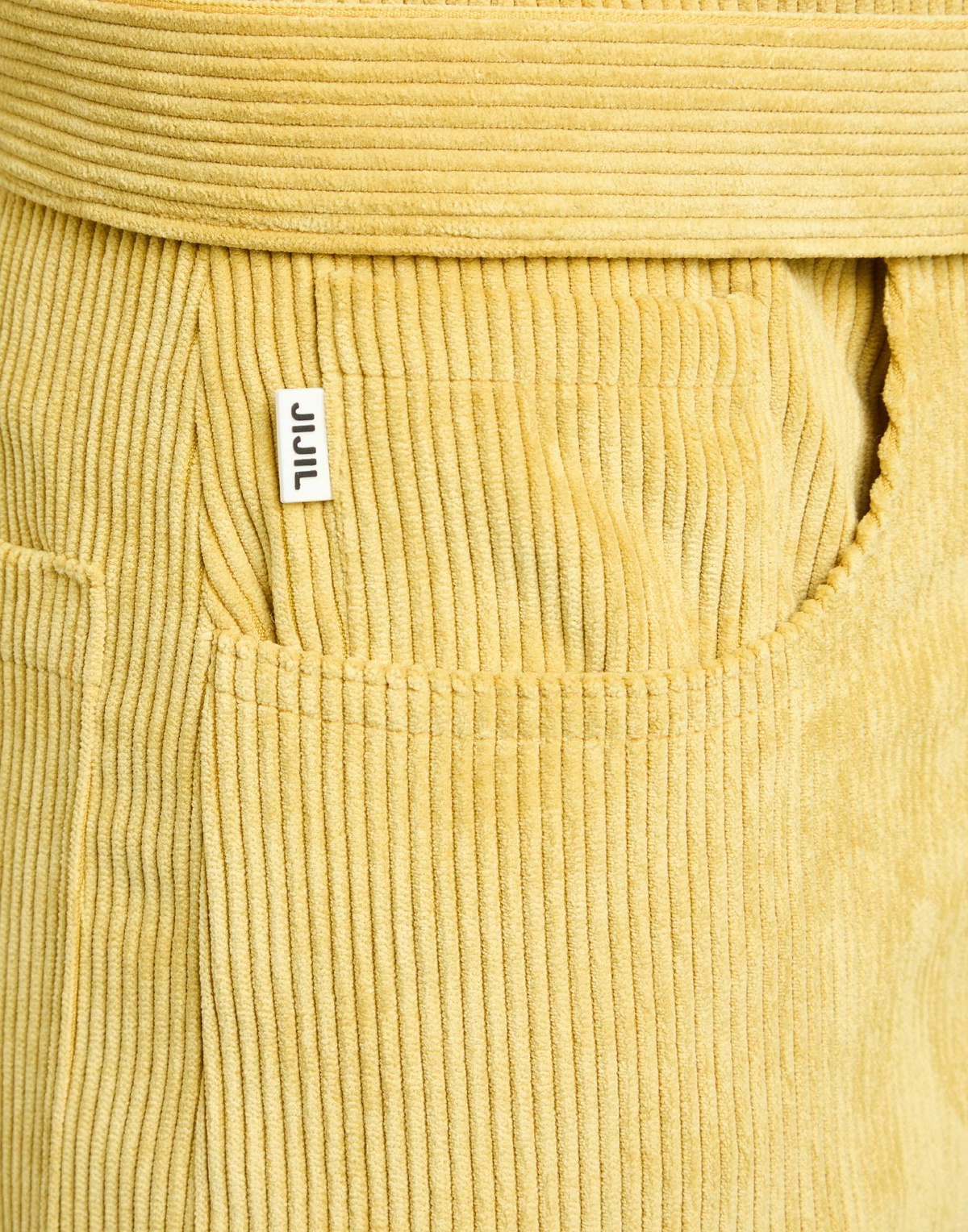 Jijil Womens Pants in Yellow