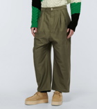 Loewe - Pleated cotton pants