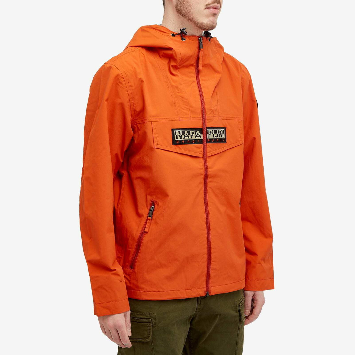 NAPAPIJRI オレンジ ナイロンジャケット Rainforest Next Summer Anorak | | Napapijri GB