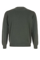 Fedeli Sage Green Cotton Sweater