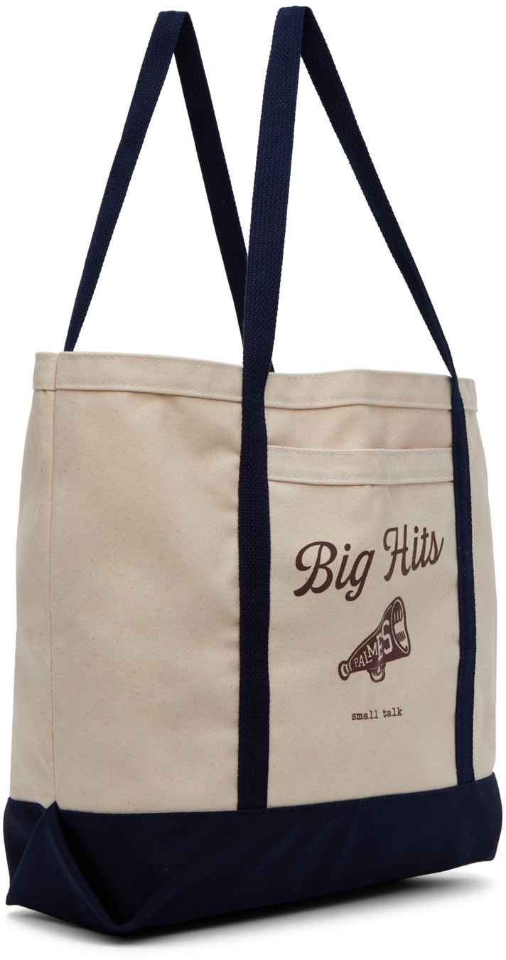 Palmes Navy XL Hits Tote