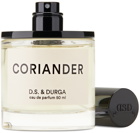 D.S. & DURGA Coriander Eau De Parfum, 50 mL