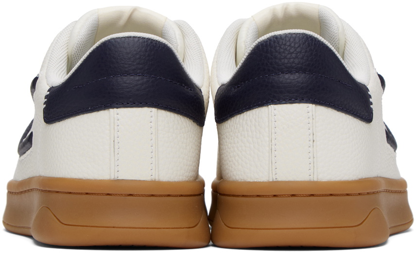 Diesel White & Navy S-Athene Low Sneakers Diesel
