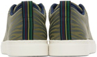 PS by Paul Smith Khaki Zebra Lee Sneakers