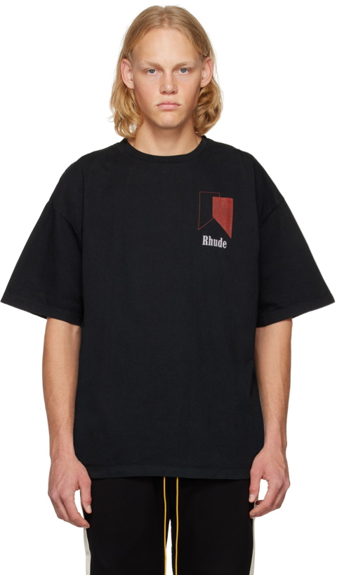 Photo: Rhude Black Track T-Shirt