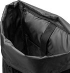 Raf Simons - Eastpak Webbing and Leather-Trimmed Embellished Canvas Backpack - Black
