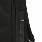 Cote&Ciel Isar M Round Carbon Backpack in Black 