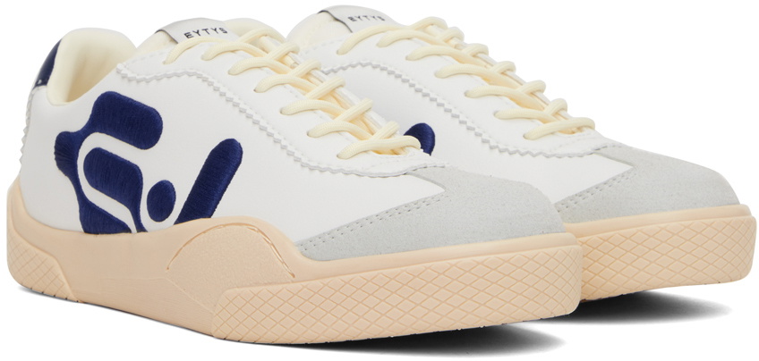 Eytys White & Blue Santos Sneakers Eytys