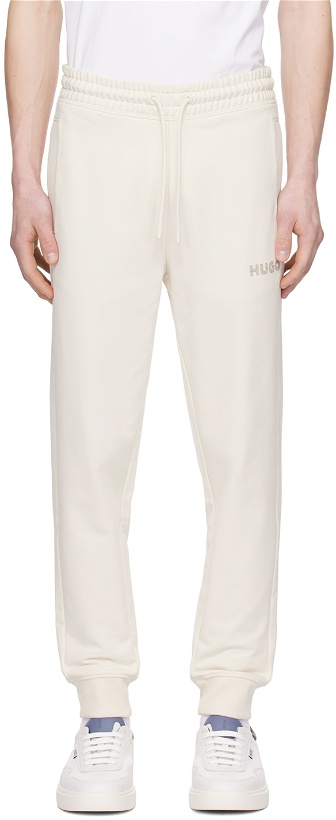 Photo: Hugo Off-White Embroidered Sweatpants