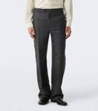 The Row Solal cashmere straight pants