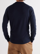 John Smedley - Alston Slim-Fit Merino Wool Zip-Up Cardigan - Blue