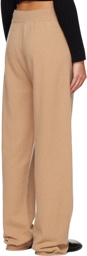 extreme cashmere Tan n°104 Lounge Pants