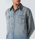 Acne Studios Distressed denim shirt