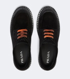 Prada Suede boat shoes