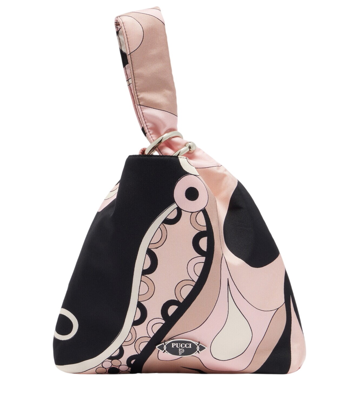 Pucci Logo fringe-trimmed raffia tote bag Emilio Pucci