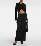 Courrèges Infinity draped wide-leg pants