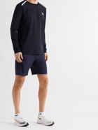 CASTORE - Villiers Logo-Print Stretch-Jersey T-Shirt - Blue