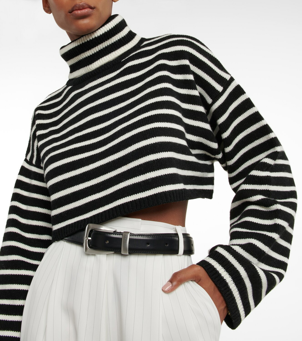 Frankie Shop Striped Sweatshirt