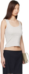 FLORE FLORE Gray Hillie Tank Top