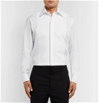 Favourbrook - White Bib-Front Double-Cuff Cotton-Poplin Tuxedo Shirt - White