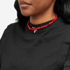 TOGA Women's Stone Choker in Red