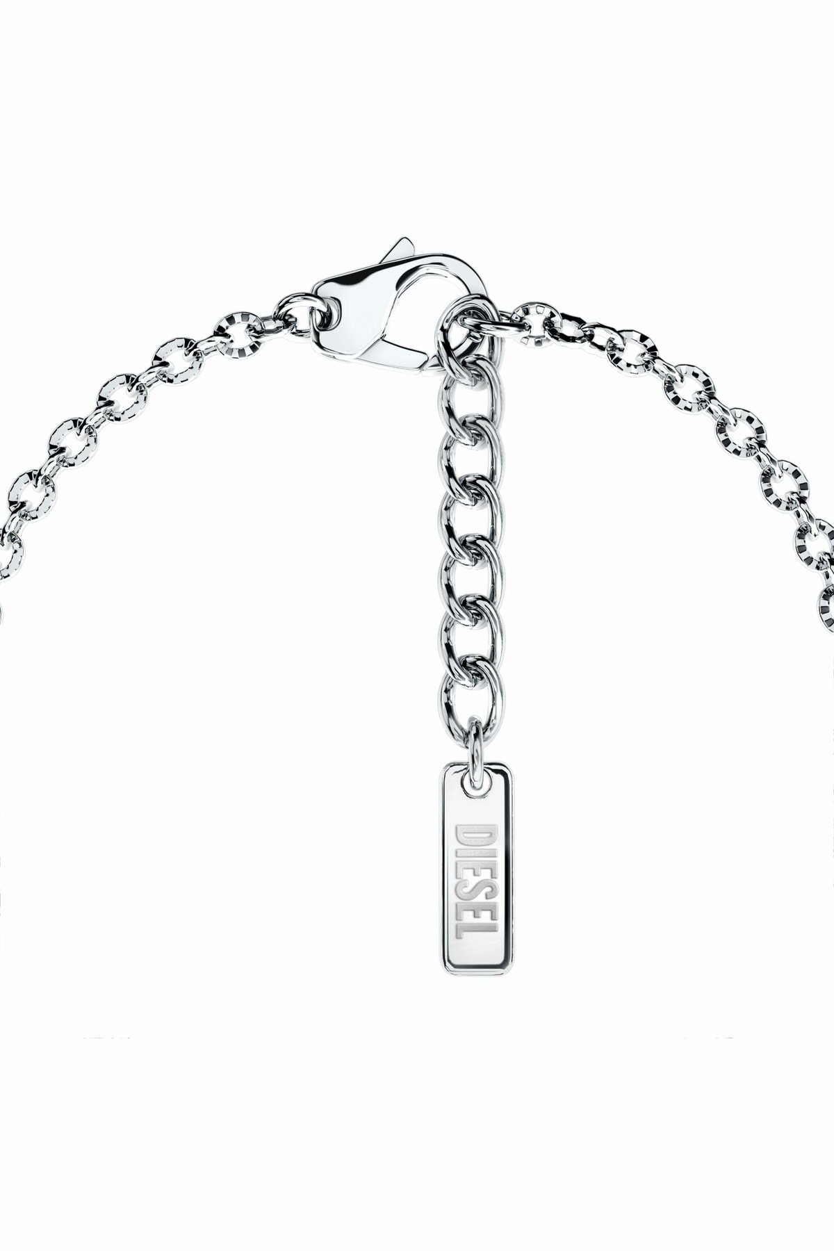 Diesel Stainless steel chain bracelet - Bracelets - Unisex - Silver