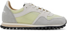 Spalwart Green & Gray Marathon Trail Low Transparent Sneakers