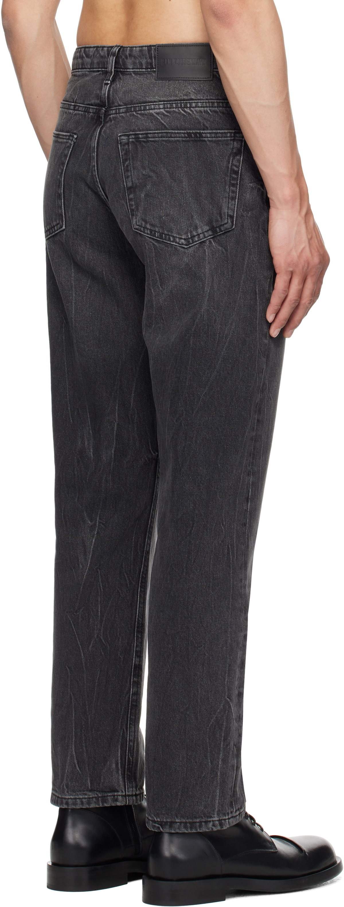 Han Kjobenhavn Black Relaxed Denim Jeans