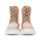 Joshua Sanders Pink Patent Velar Boots