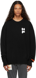 Heron Preston Black Light Knit Sweater