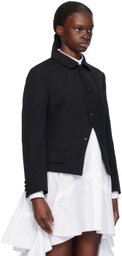 Comme des Garçons Comme des Garçons Black Peter Pan Collar Jacket