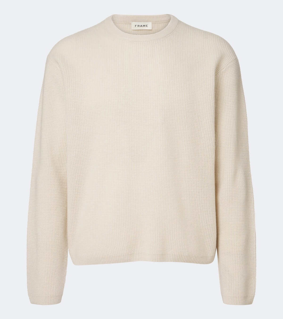 Frame Waffle-knit wool and cashmere sweater