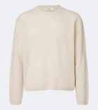 Frame Waffle-knit wool and cashmere sweater