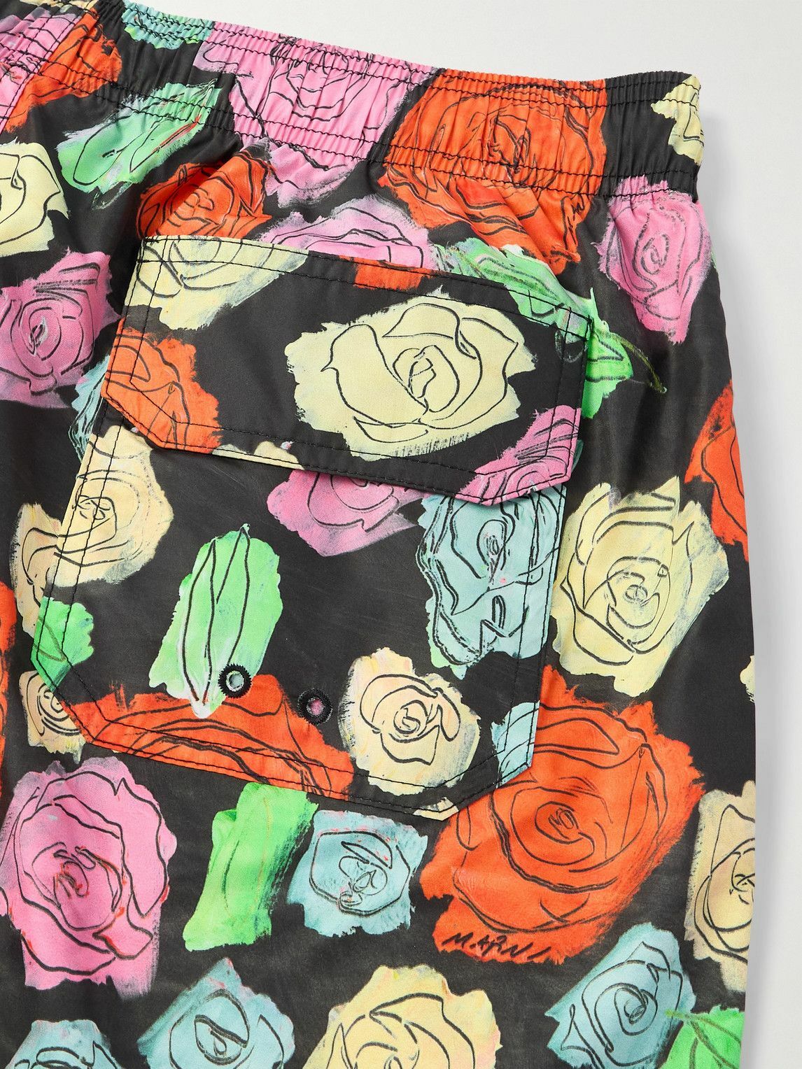 Marni - Straight-Leg Mid-Length Floral-Print Swim Shorts - Multi