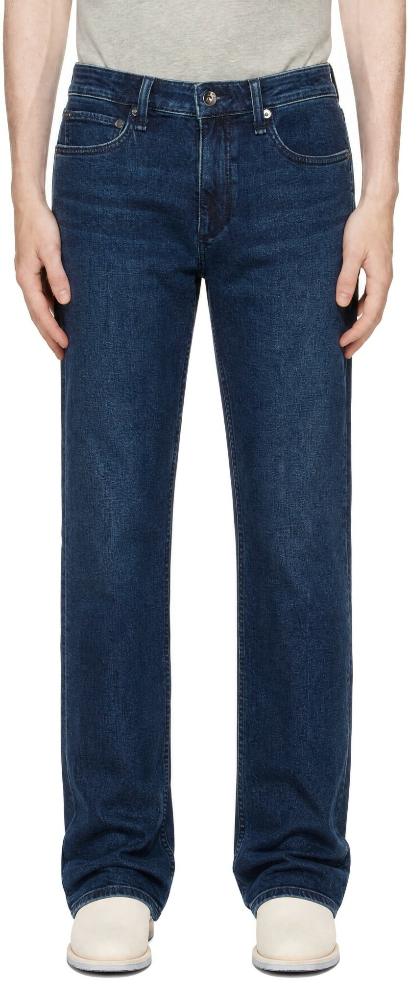 rag & bone Blue Fit 3 Athletic Jeans