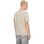 Off-White Beige Big Bookish Regular T-shirt