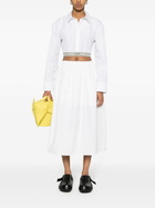 LOEWE - Logo Cotton Cropped Shirt