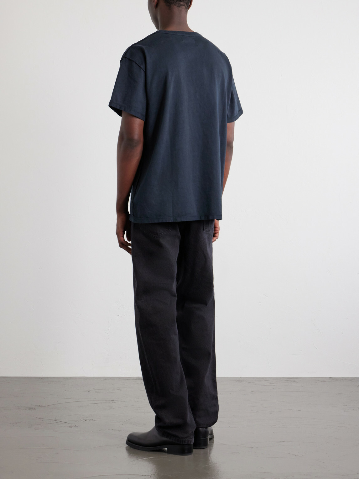 Les Tien - Cotton-Jersey T-Shirt - Black