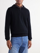 Altea - Half-Zip Virgin Wool Sweater - Black