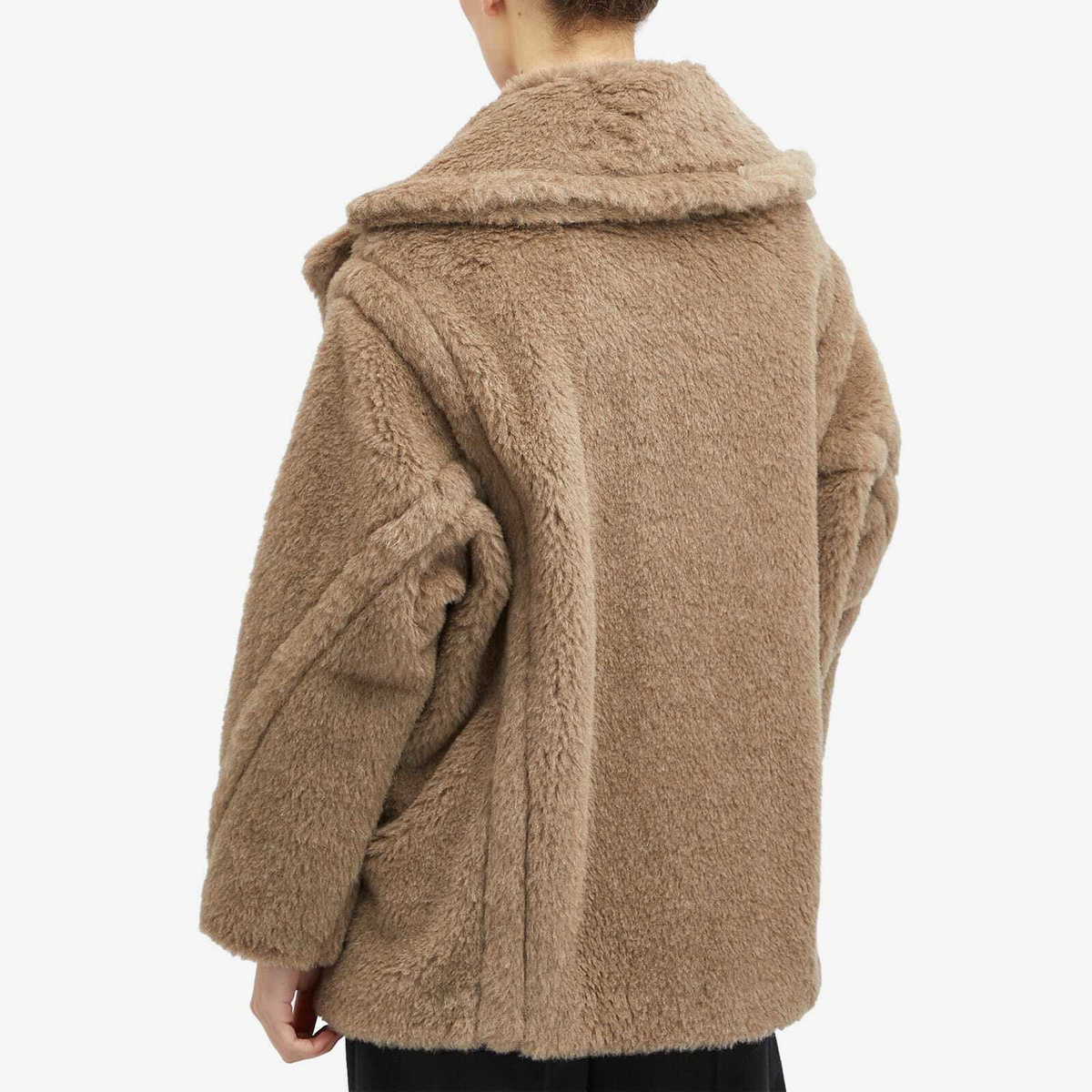 Max Mara Women's Espero Short Teddy Coat in Sand Max Mara