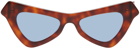 Marni Tortoiseshell Fairy Pools Sunglasses