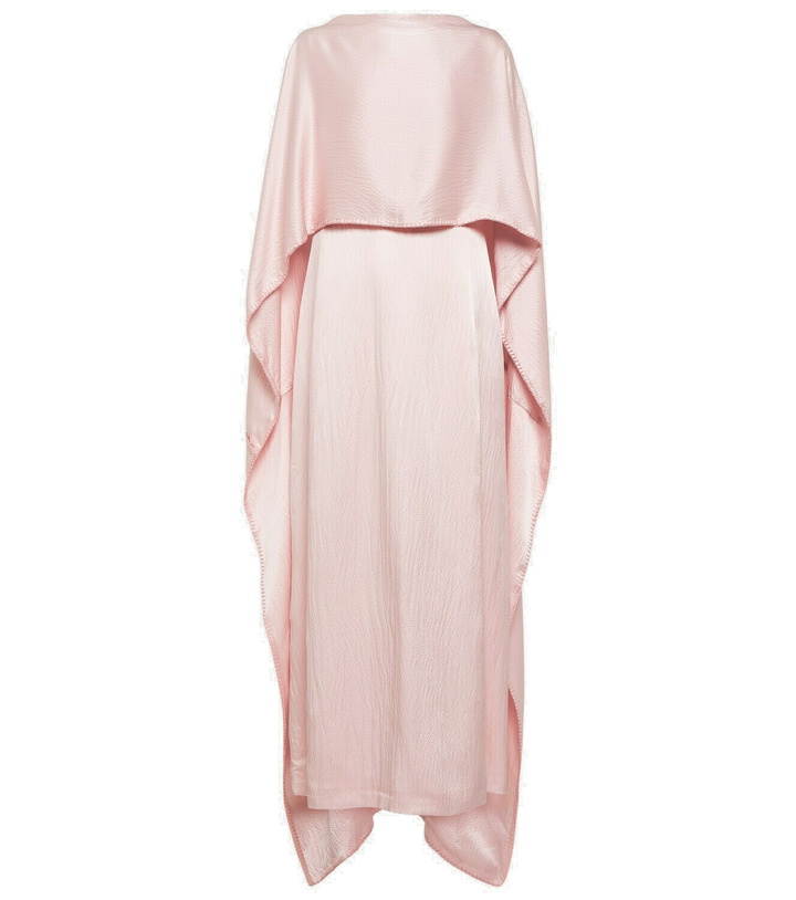 Photo: Gabriela Hearst Caped silk satin gown