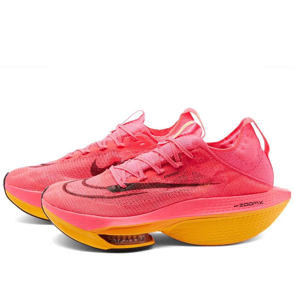 Nike Men's Air Zoom Alphafly NEXT% 2 Sneakers in Hyper Pink/Black Nike