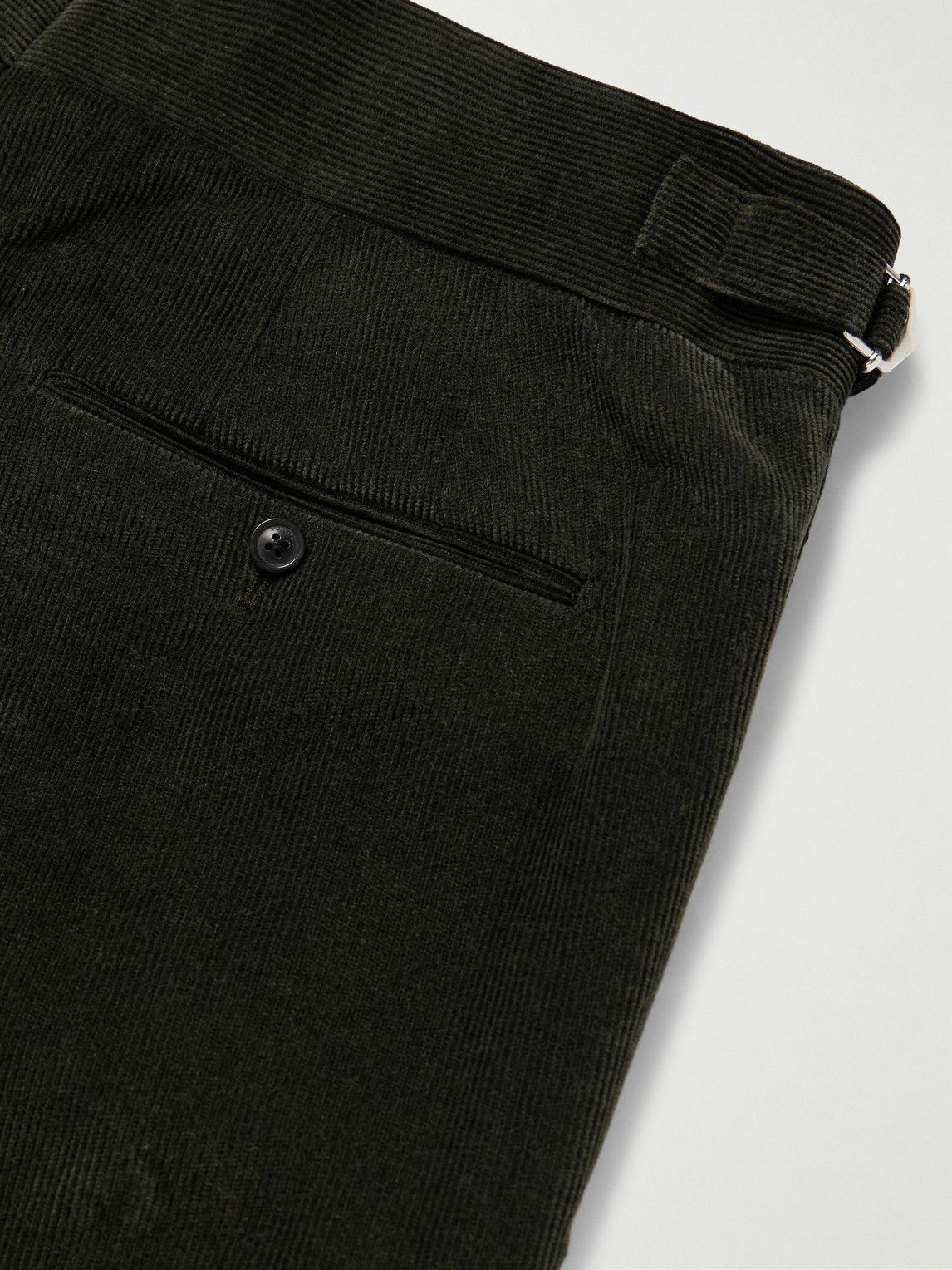 Purdey - Straight-Leg Cotton-Corduroy Trousers - Brown