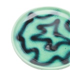 Frizbee Ceramics XS Plate in Green Ice
