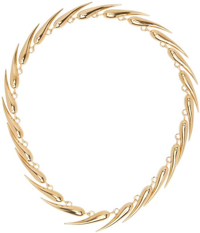Photo: Mugler Gold Spike Necklace