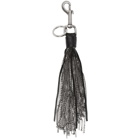 Nahmias Black Crystal Keychain